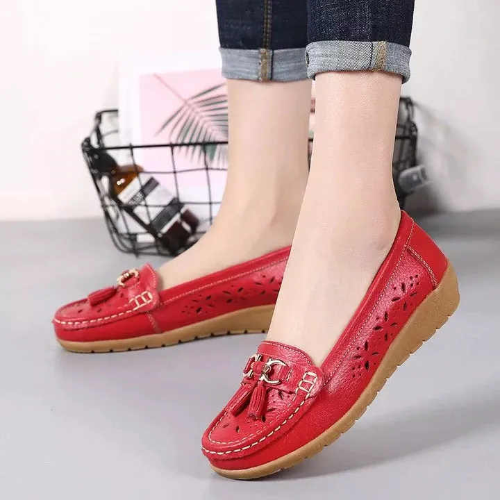 Light Breathable Slip-on Flats