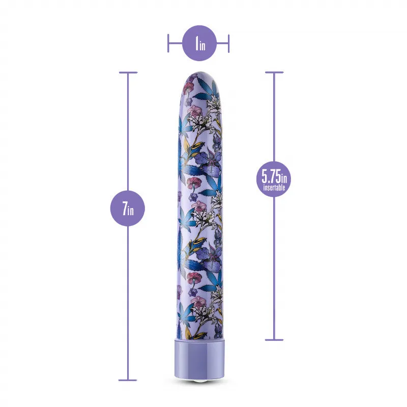 Limited Addiction - Floradelic - 7 Inch  Rechargeable Vibe - Purple