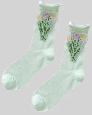Love Shack Sock - Mint