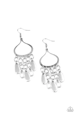 Lure Away - Silver Earring