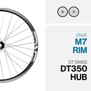 M730 ON DT350 - 29" WHEELSET