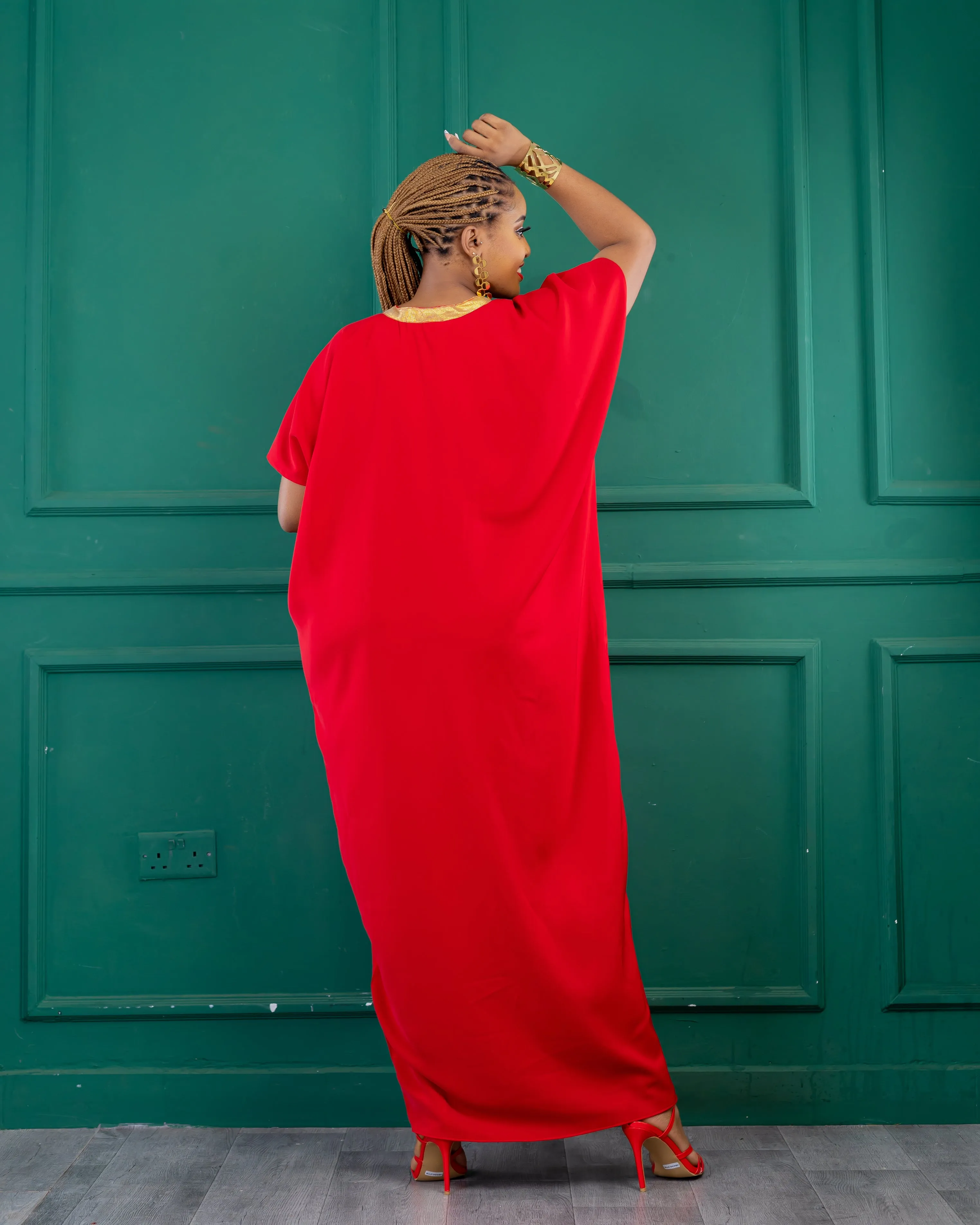 Matisi Arabic Dress - Red