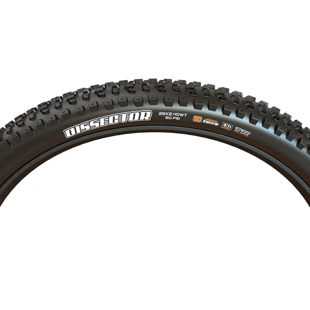 Maxxis Dissector 3C MaxxTerra Compound Tire with EXO  Casing 29"x2.40"