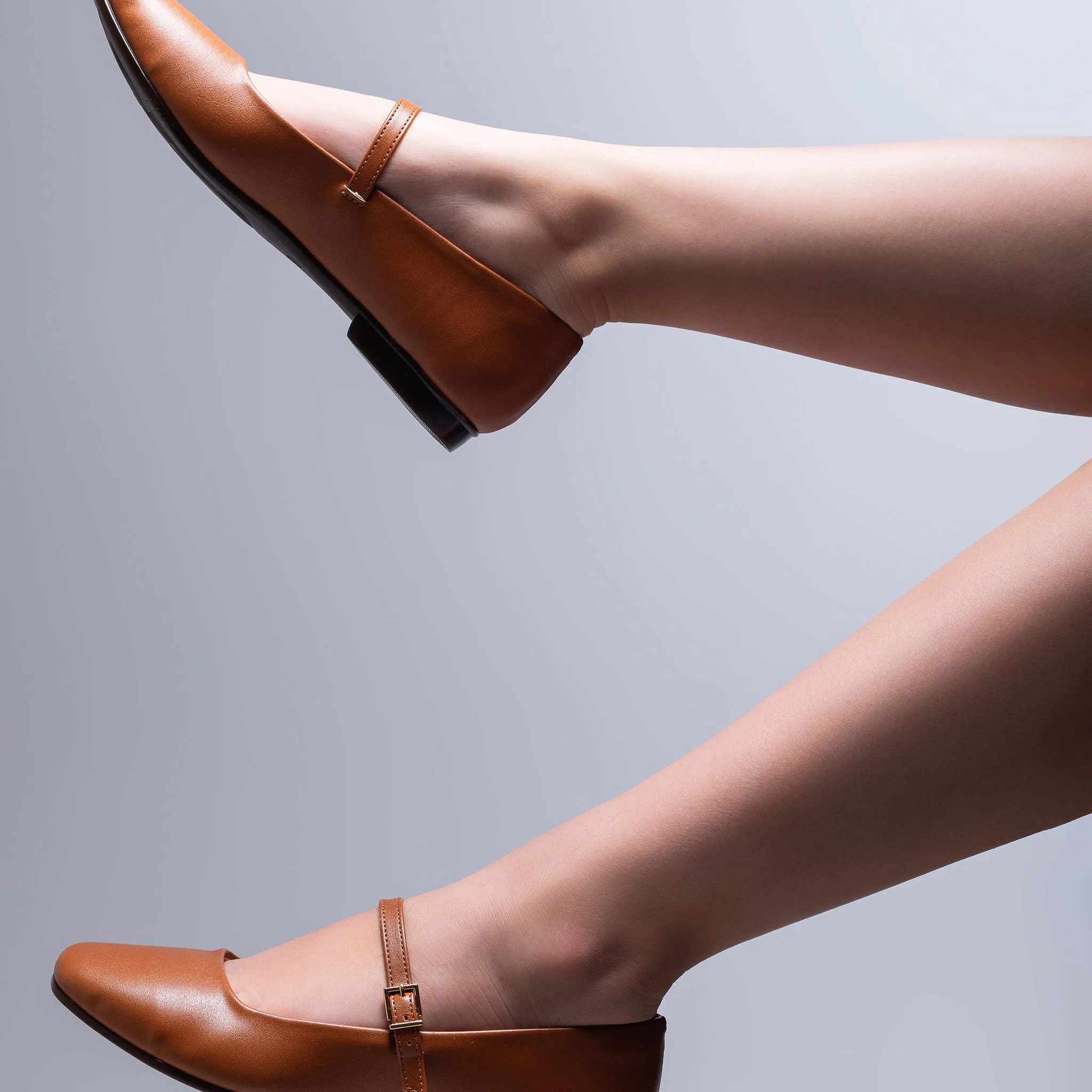 Maya Whisky Mary Jane Ballet Flats