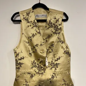 MDA Gold Brocade vest