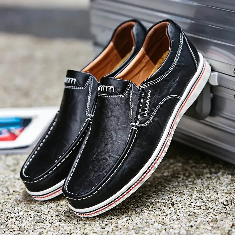 Men’s Casual Leather Loafers