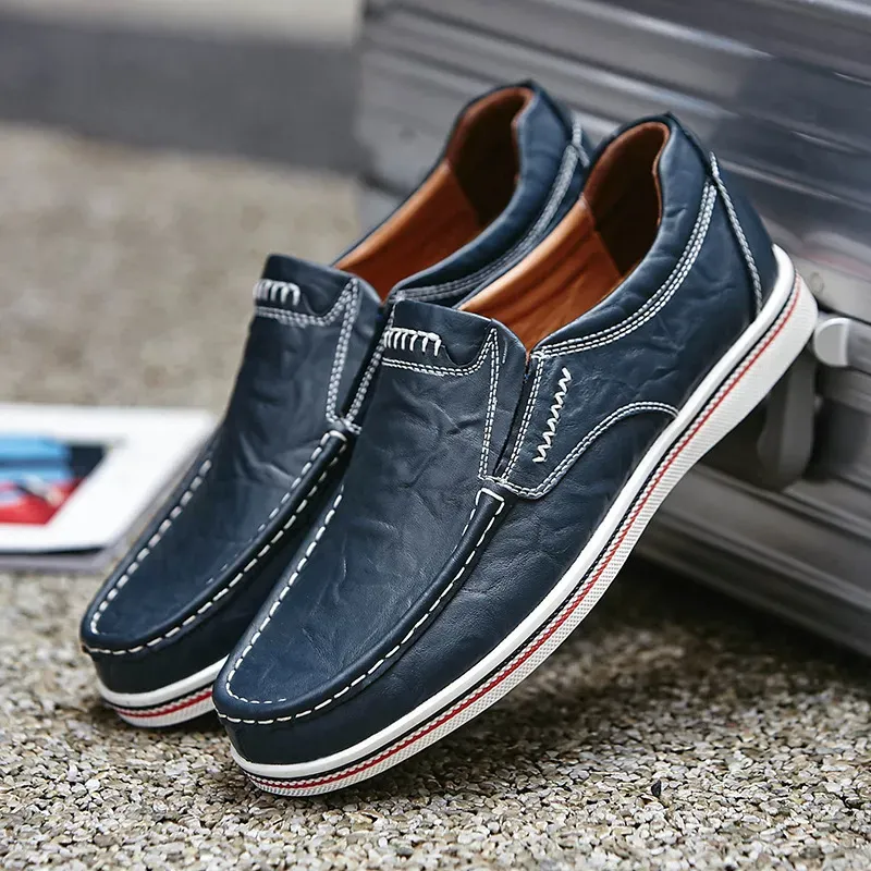 Men’s Casual Leather Loafers