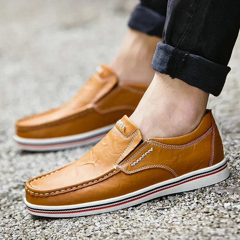 Men’s Casual Leather Loafers