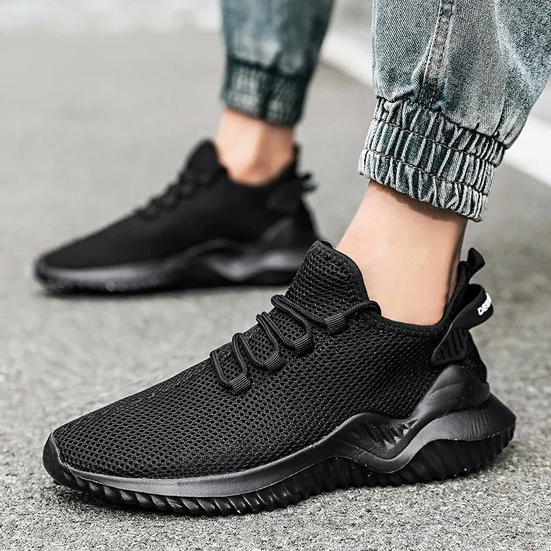 Men's Sports Shoes Casual Original Leather Shoes Low Price Footwear Barefoot Man Bule White Sneakers For Men Zapatillaa Tennis