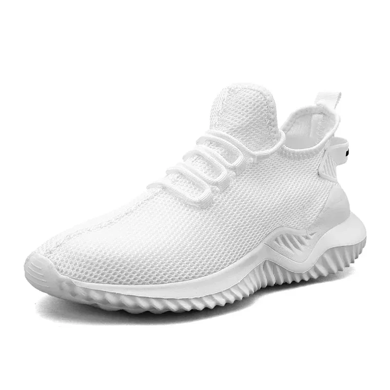 Men's Sports Shoes Casual Original Leather Shoes Low Price Footwear Barefoot Man Bule White Sneakers For Men Zapatillaa Tennis