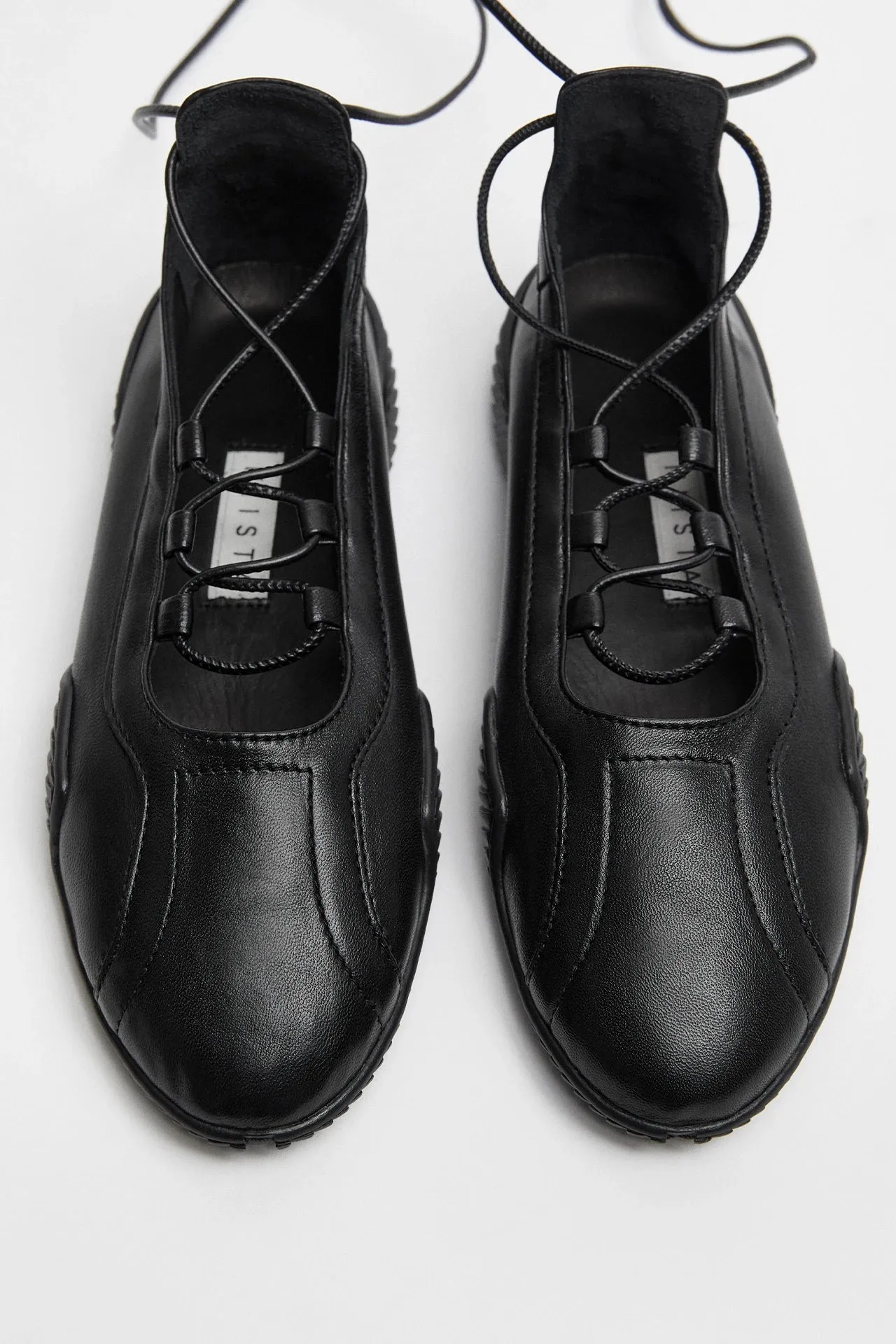 MIISTA AVERIE BLACK LACE BROGUES