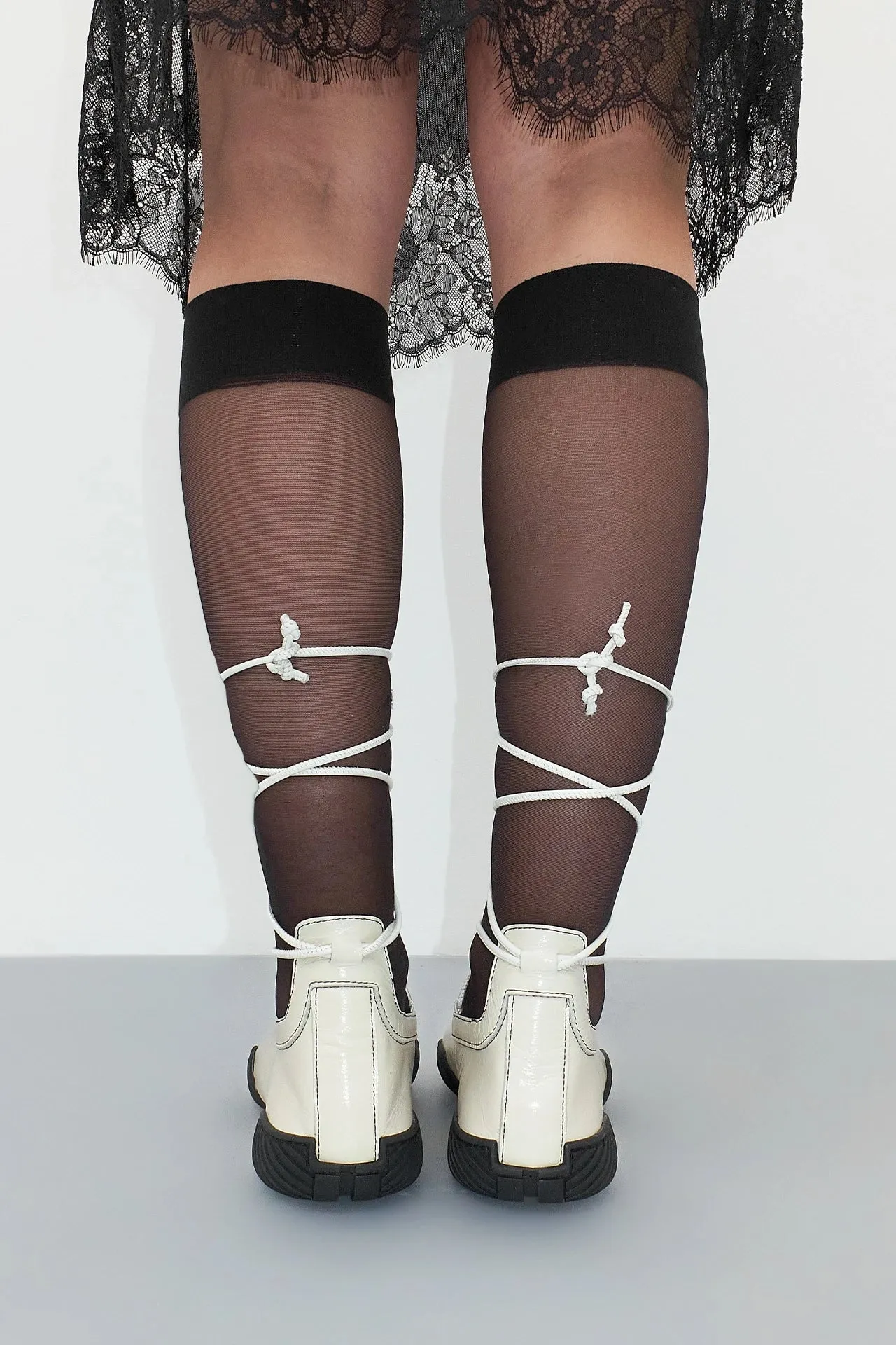 MIISTA AVERIE CREAM LACE BROGUES