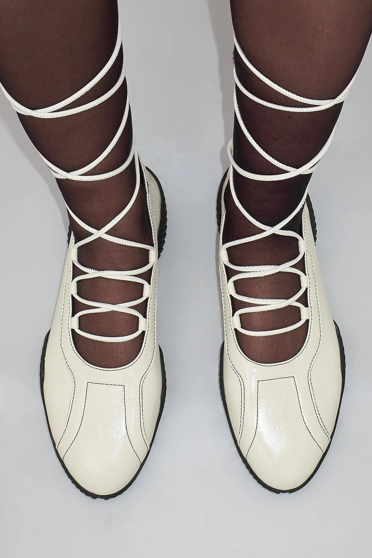 MIISTA AVERIE CREAM LACE BROGUES