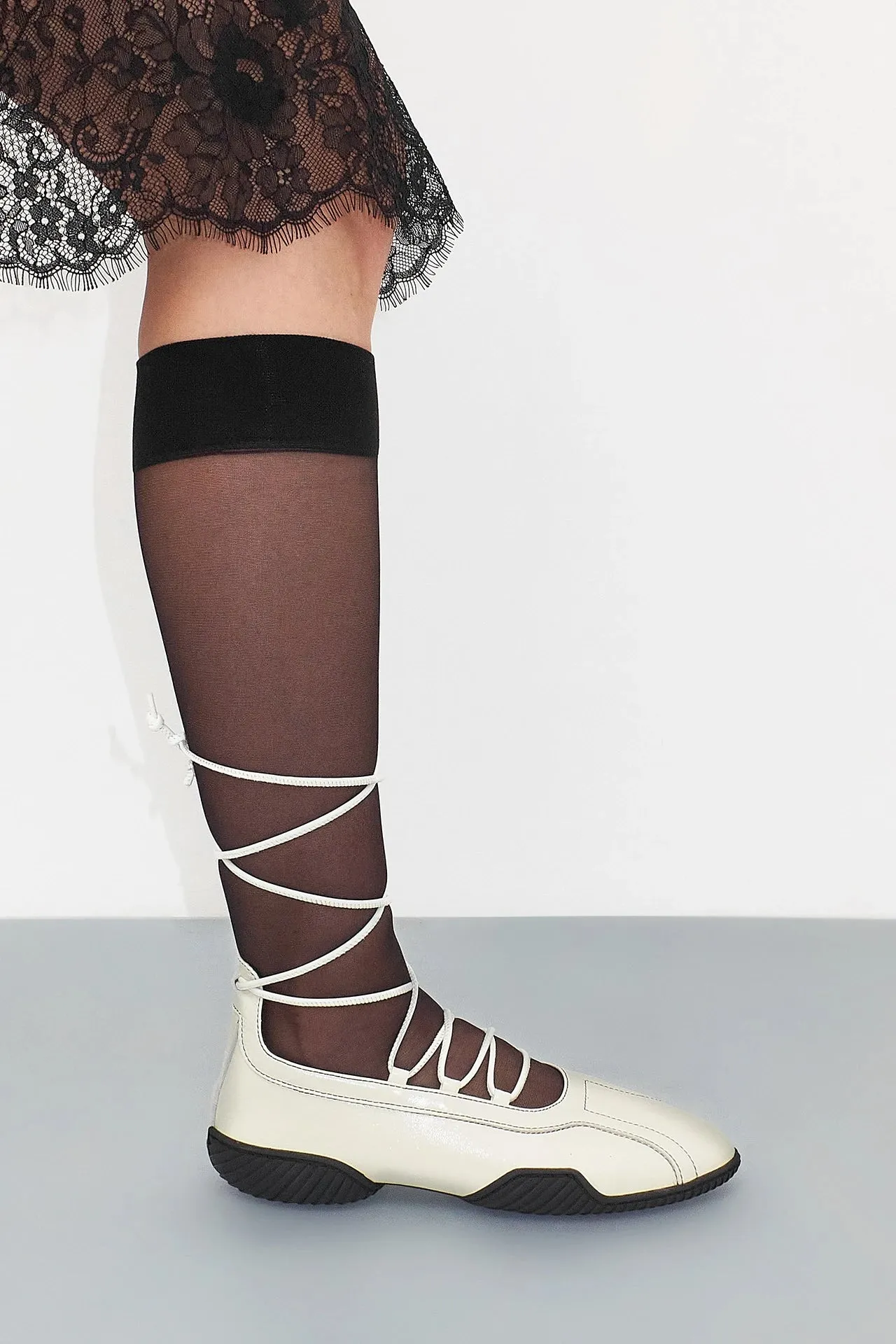 MIISTA AVERIE CREAM LACE BROGUES
