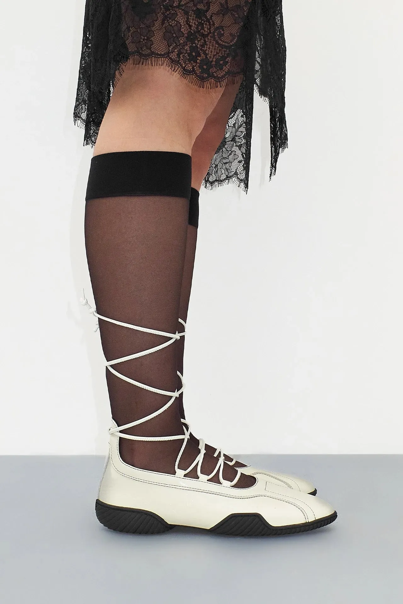 MIISTA AVERIE CREAM LACE BROGUES