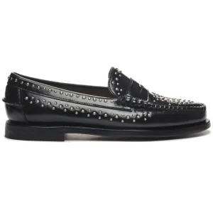 Moccasin With Hand-Sewn Vamp And Rock-Inspired Accents