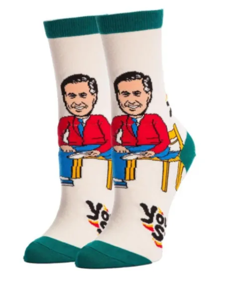 Mr. Rogers "You Are Special" Crew Socks
