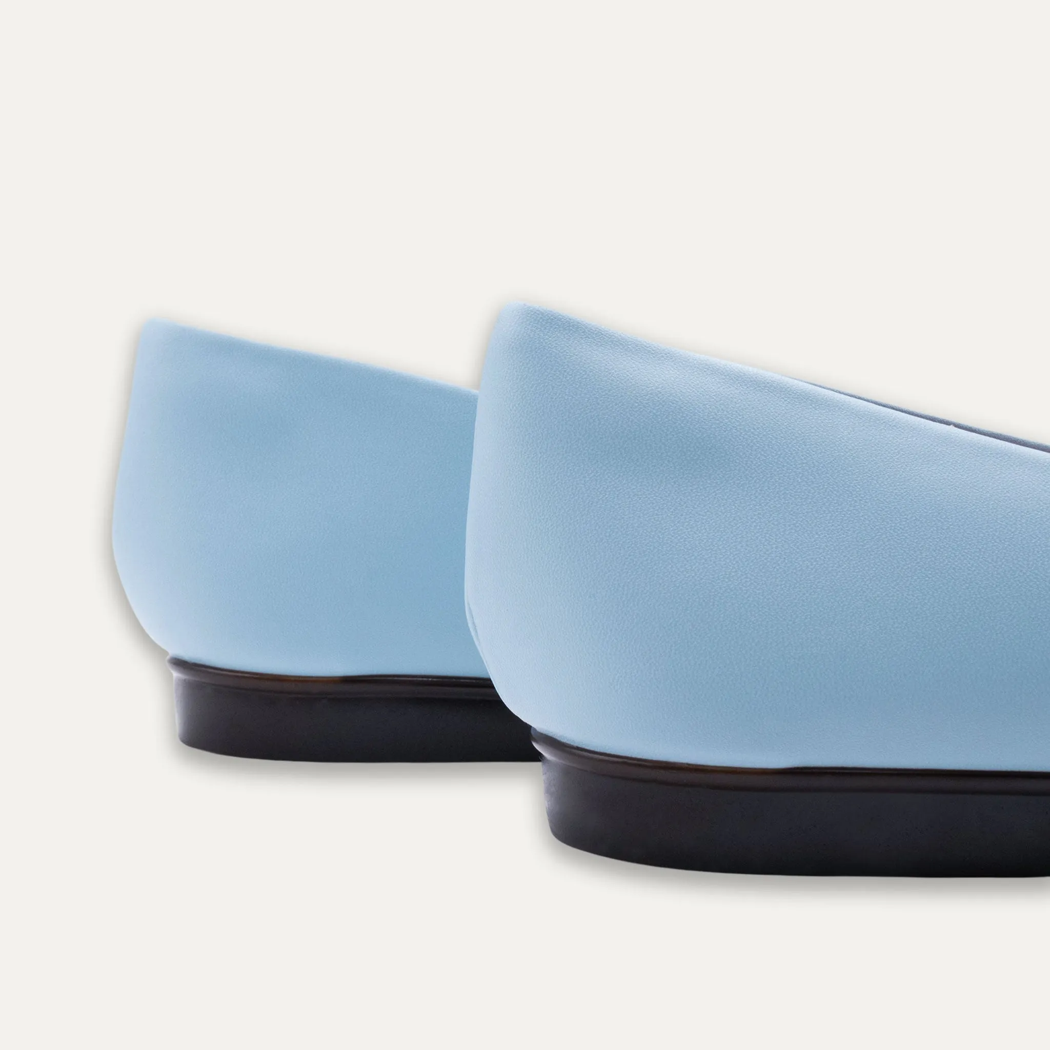 Narcisa Blue Ballet Flats