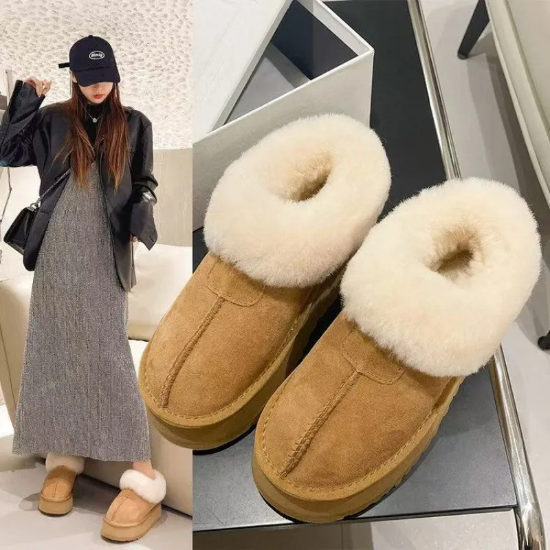 New padded thickened warm snow boots