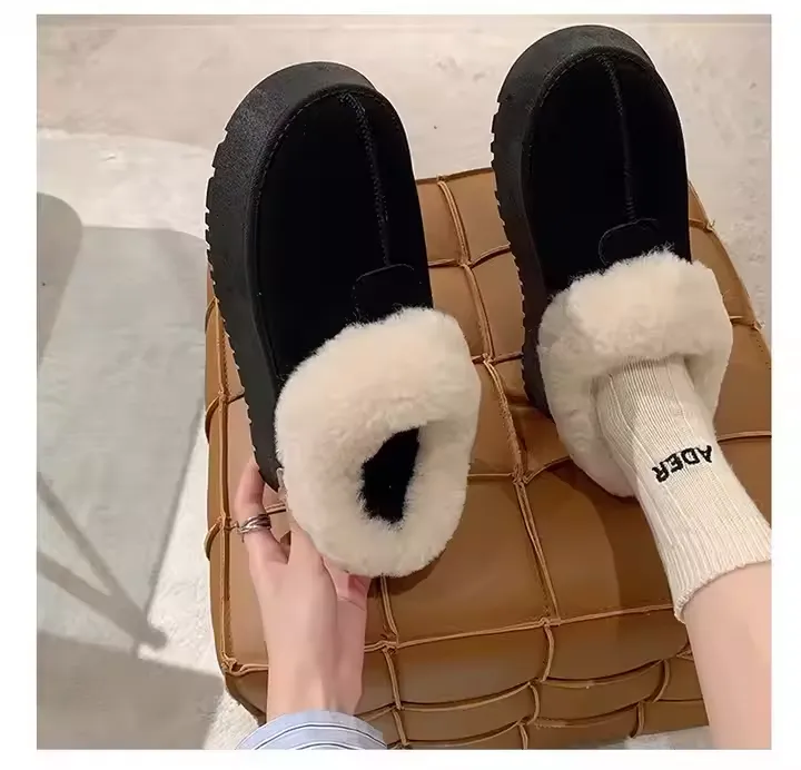 New padded thickened warm snow boots