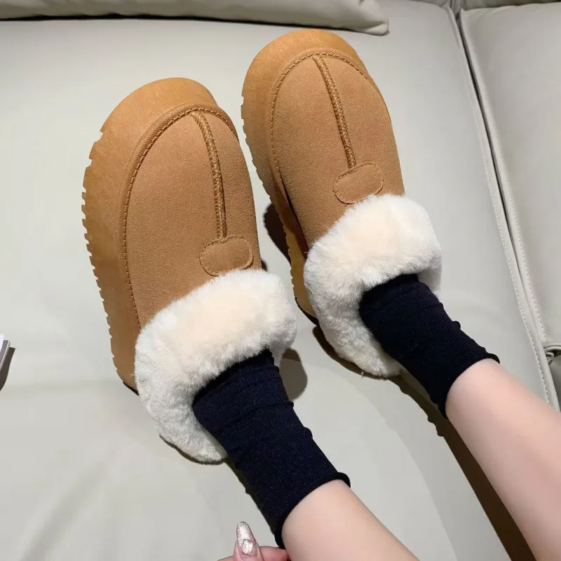 New padded thickened warm snow boots