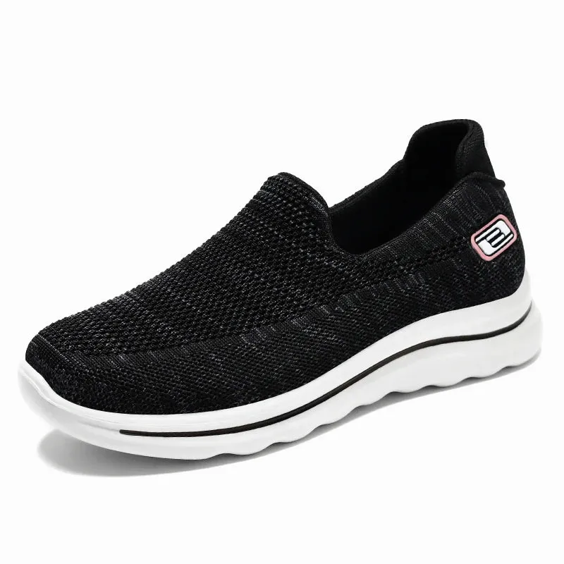 New Women's Sport Sneaker Breathable Ballet Flats Loafers Ladies Boat Luxury Shoes Woman Tennis Orthopedic Slip On Shoes