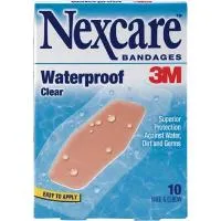 Nexcare Waterproof Bandages Knees/Elbows 8