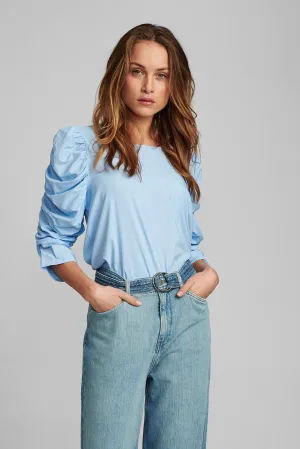 NUFIONA BLOUSE - Airy Blue