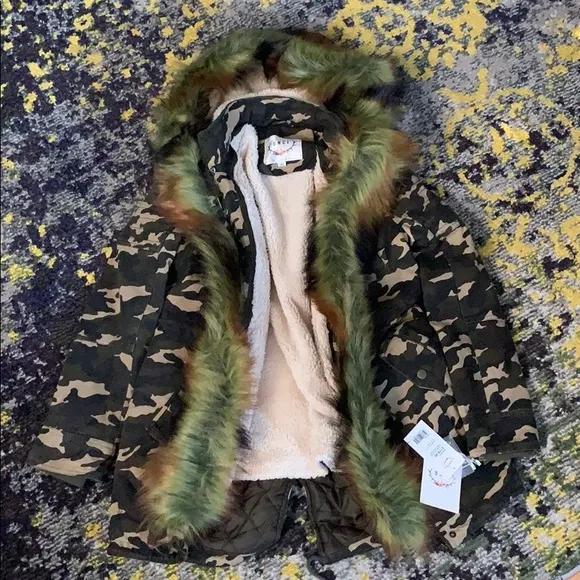 NWT $179 Camo Parka Jacket - 3-in-1, Insulated