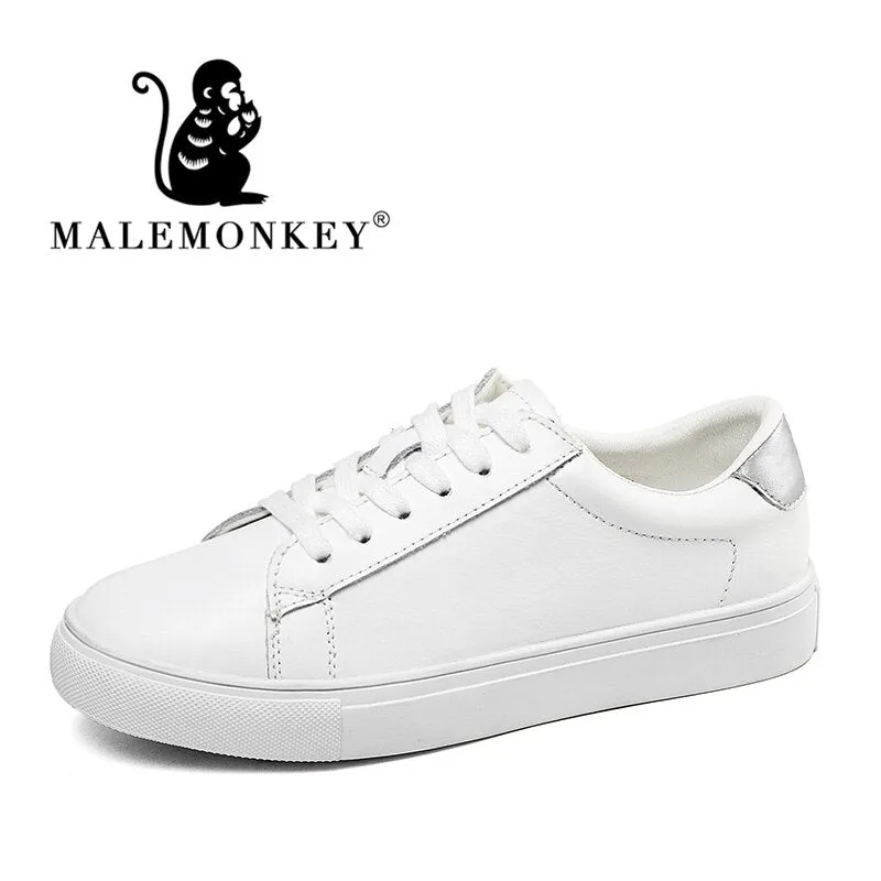 Original Casual Women Flats White Sport Shoes 2022 Summer Outdoor Soft Comfortable Lace up Non Slip Female Shoes Zapatos De Mujer