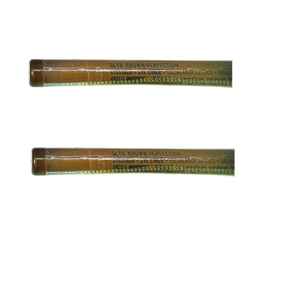 Pack of 2 NYX Slide On Eye Pencil Waterproof, Brown Perfection SL15