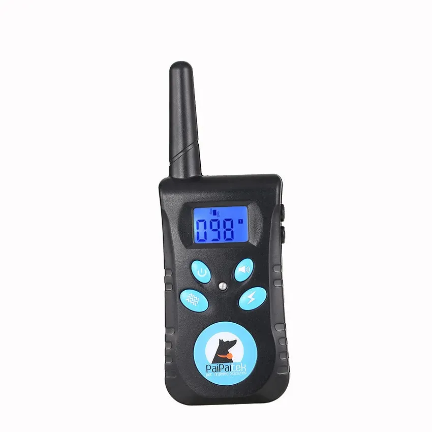 Paipaitek Dog Training Collar, 2-IN-1 Beep Vibration Shock Collar With Remote,Waterproof Dog Bark Collar, Pet Trainer Collar