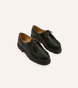 Paraboot Michael Green Leather Derby Shoe
