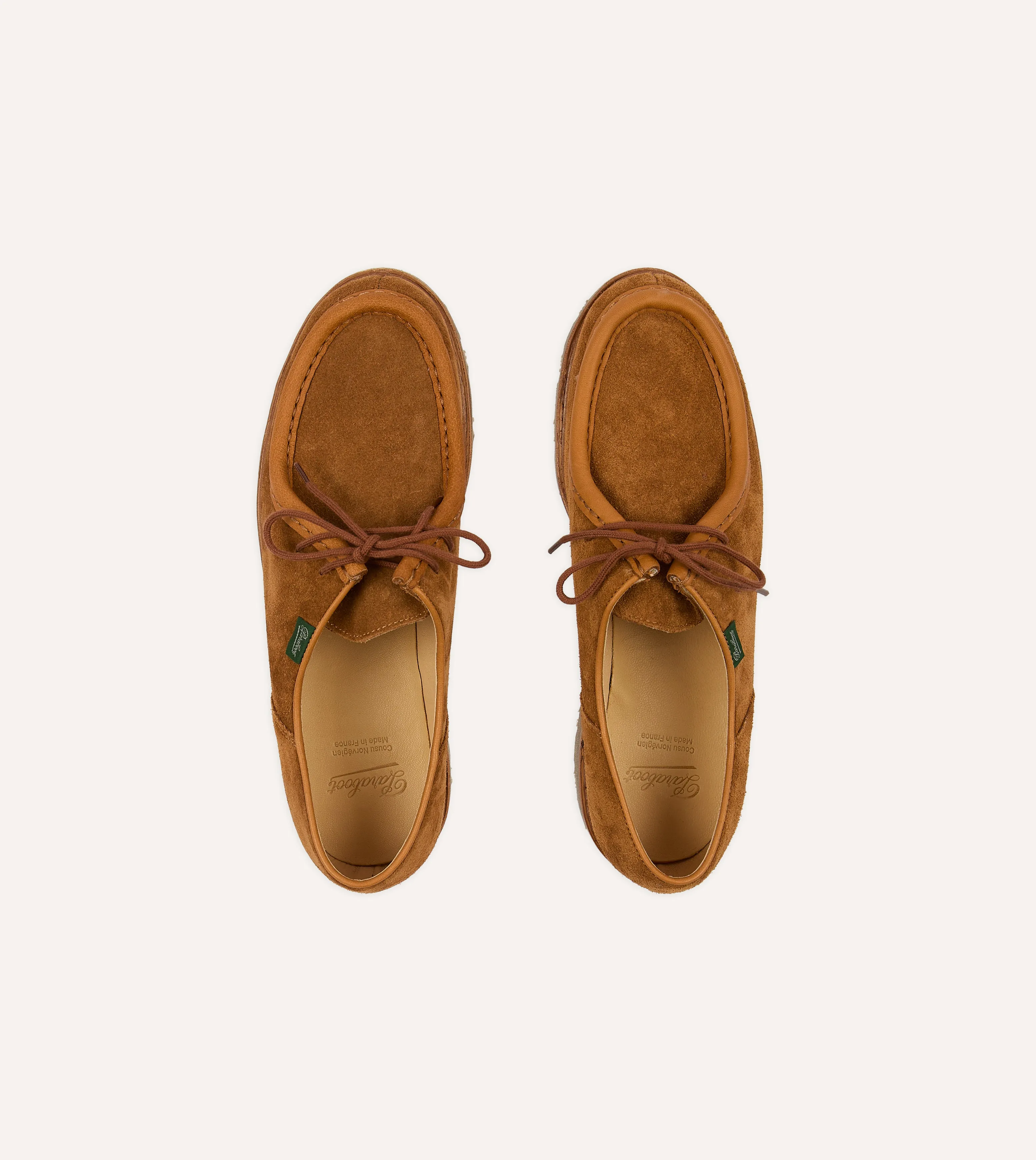 Paraboot Michael Whiskey Suede Derby Shoe