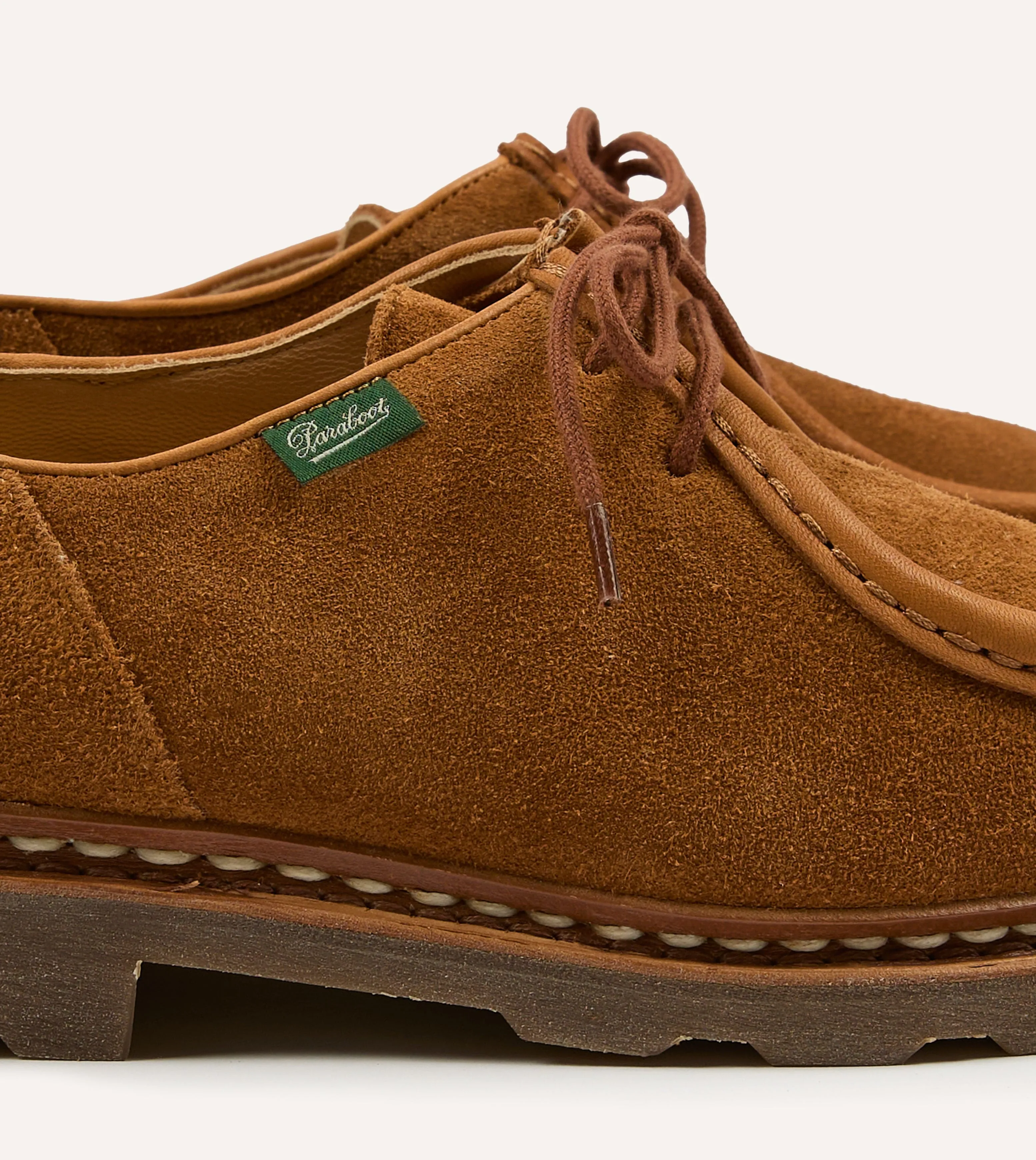 Paraboot Michael Whiskey Suede Derby Shoe