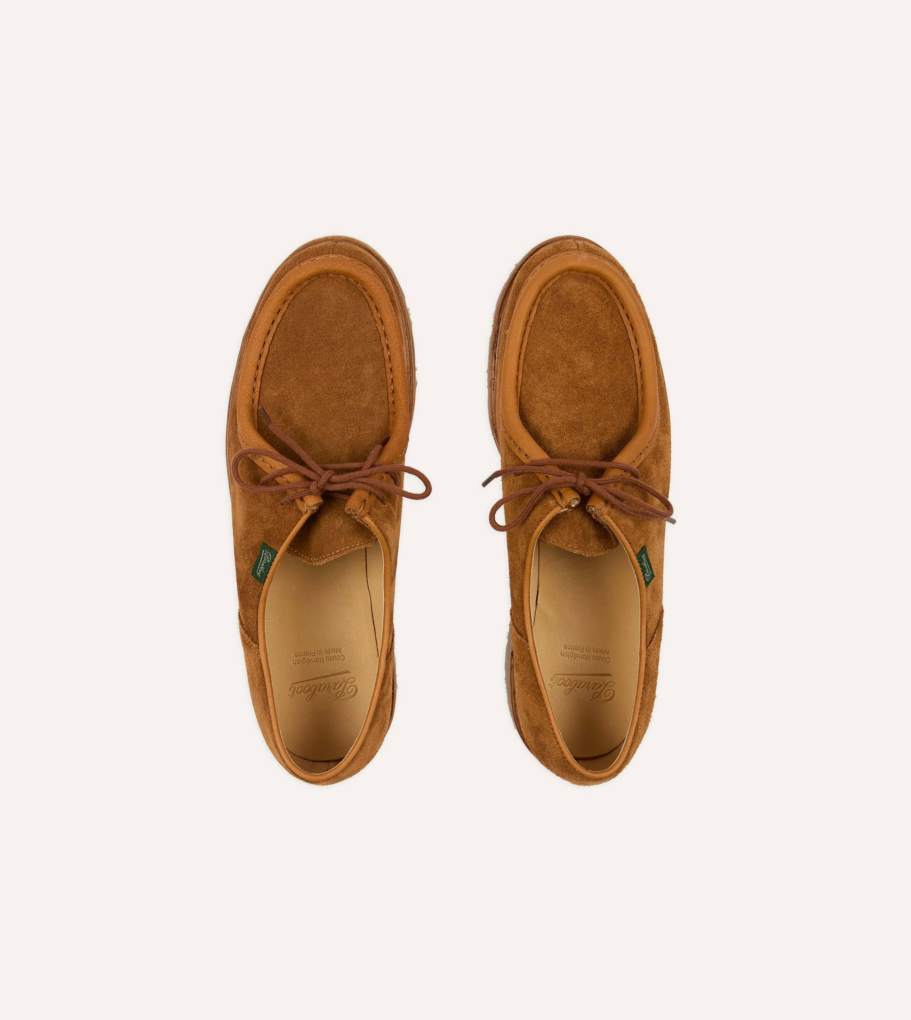 Paraboot Michael Whiskey Suede Derby Shoe