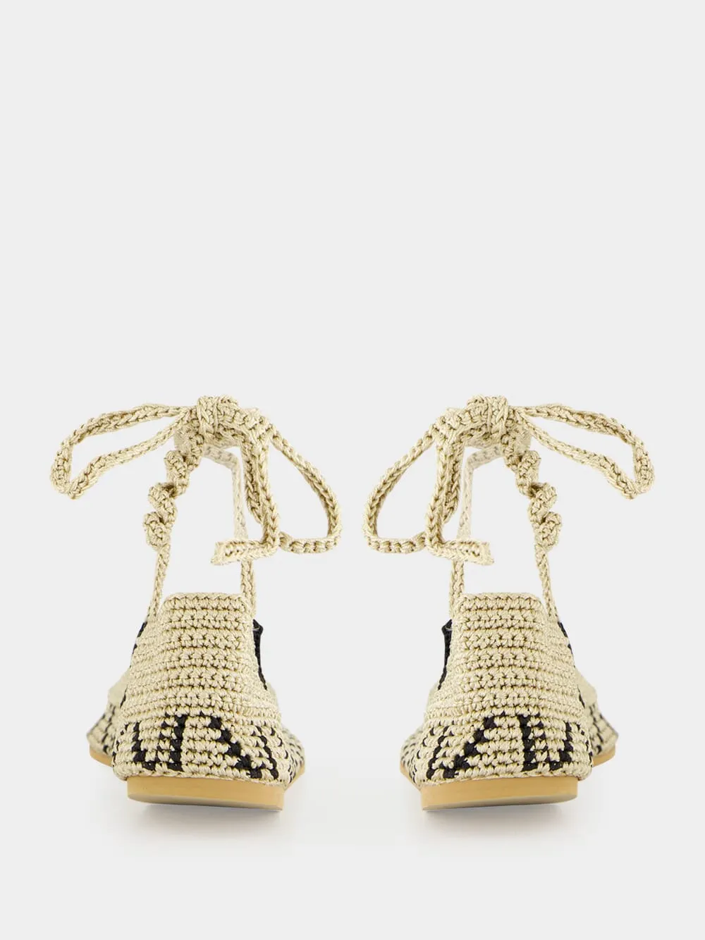 Peanut Brown High Crochet Ballerina