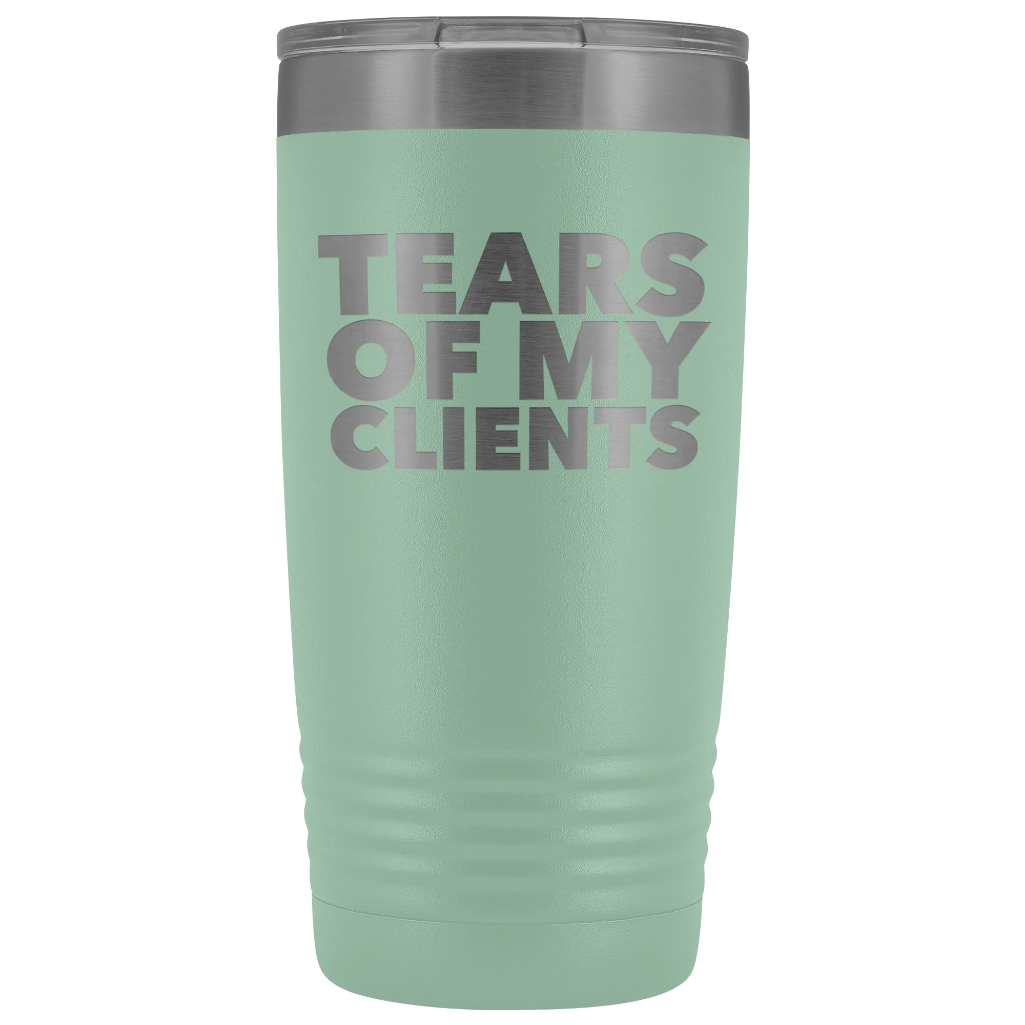 Personal Trainer Tax Preparer Gift Funny Lawyer Gag Gifts Tears Of My Clients Tumbler Metal Mug Insulated Hot Cold Travel Coffee Cup 20oz BPA Free
