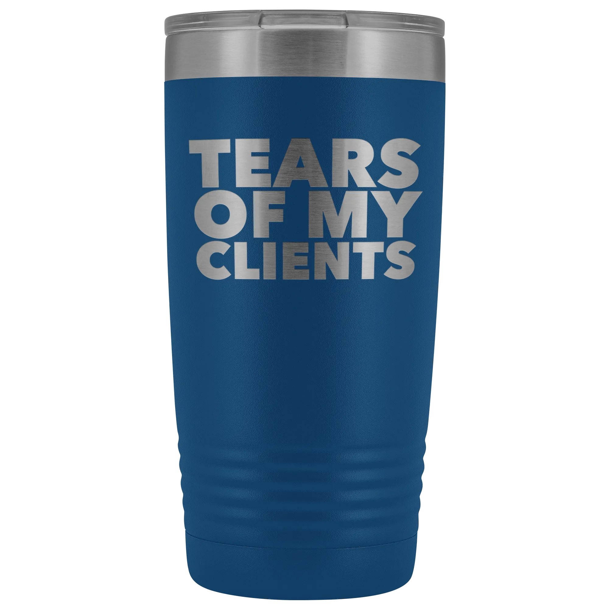 Personal Trainer Tax Preparer Gift Funny Lawyer Gag Gifts Tears Of My Clients Tumbler Metal Mug Insulated Hot Cold Travel Coffee Cup 20oz BPA Free