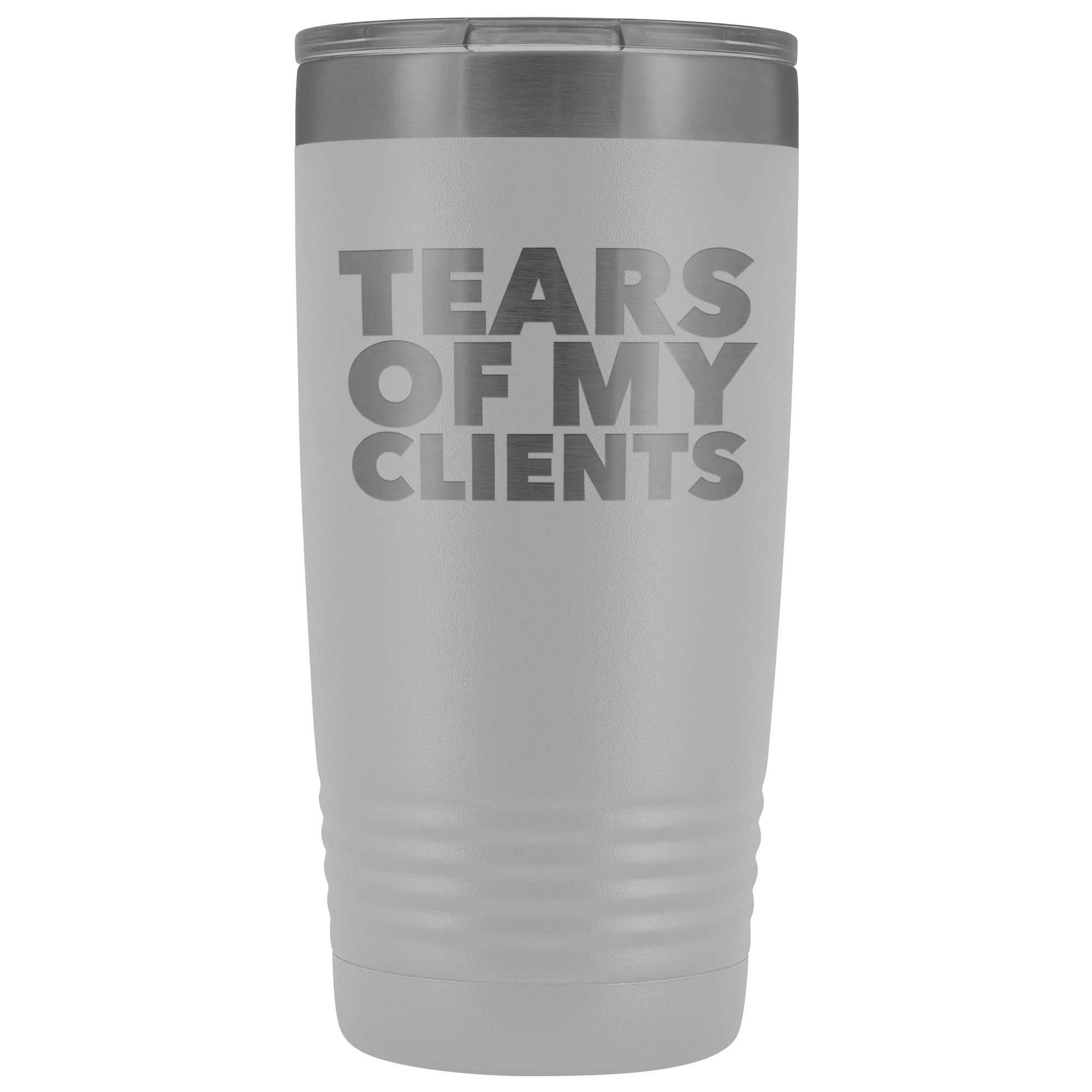 Personal Trainer Tax Preparer Gift Funny Lawyer Gag Gifts Tears Of My Clients Tumbler Metal Mug Insulated Hot Cold Travel Coffee Cup 20oz BPA Free