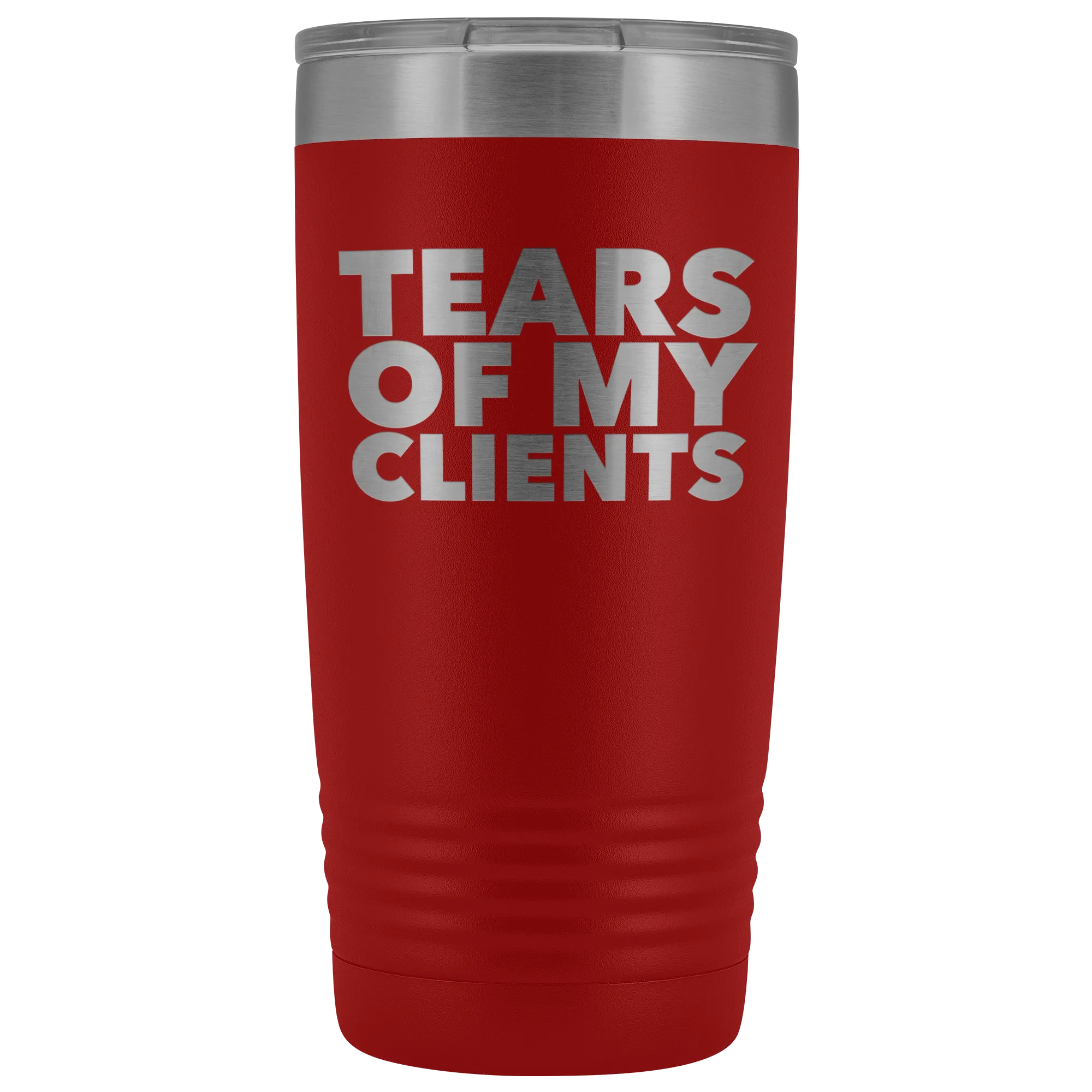 Personal Trainer Tax Preparer Gift Funny Lawyer Gag Gifts Tears Of My Clients Tumbler Metal Mug Insulated Hot Cold Travel Coffee Cup 20oz BPA Free