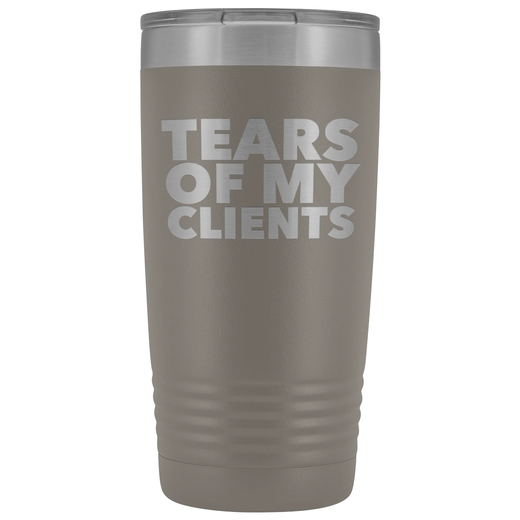 Personal Trainer Tax Preparer Gift Funny Lawyer Gag Gifts Tears Of My Clients Tumbler Metal Mug Insulated Hot Cold Travel Coffee Cup 20oz BPA Free