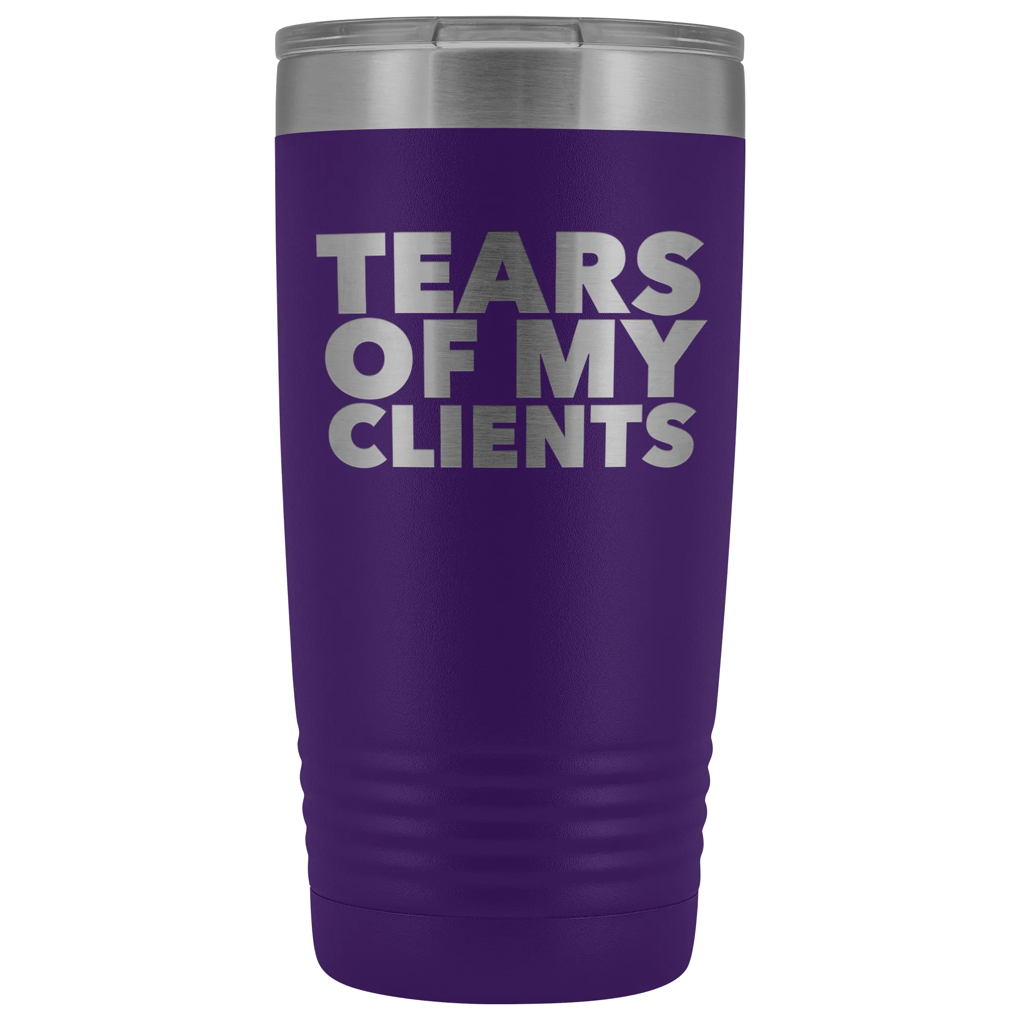 Personal Trainer Tax Preparer Gift Funny Lawyer Gag Gifts Tears Of My Clients Tumbler Metal Mug Insulated Hot Cold Travel Coffee Cup 20oz BPA Free