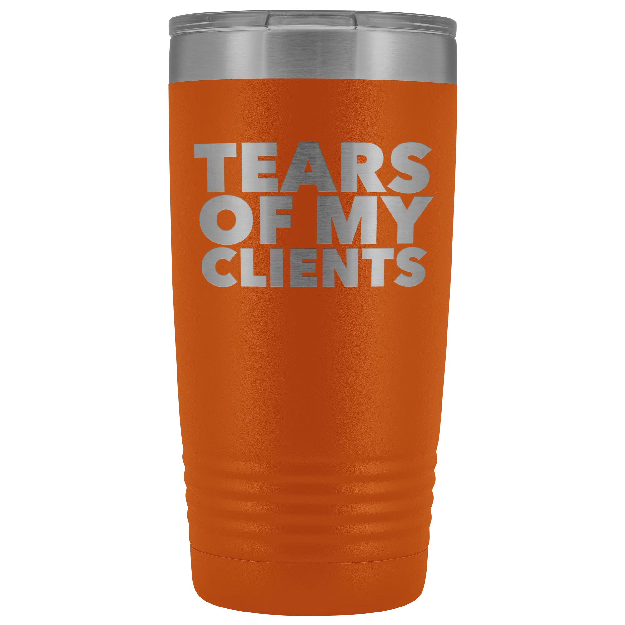Personal Trainer Tax Preparer Gift Funny Lawyer Gag Gifts Tears Of My Clients Tumbler Metal Mug Insulated Hot Cold Travel Coffee Cup 20oz BPA Free