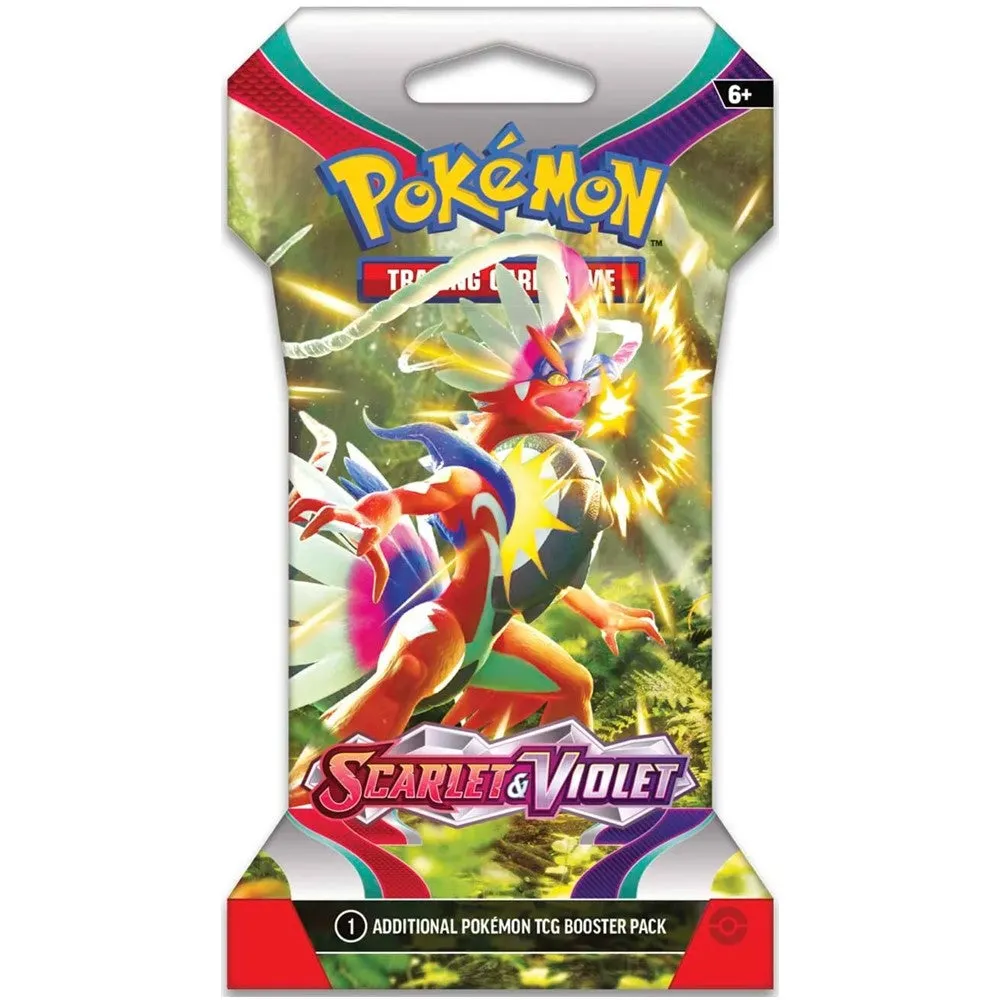 Pokemon: Scarlet & Violet | 100 Sleeved Boosters