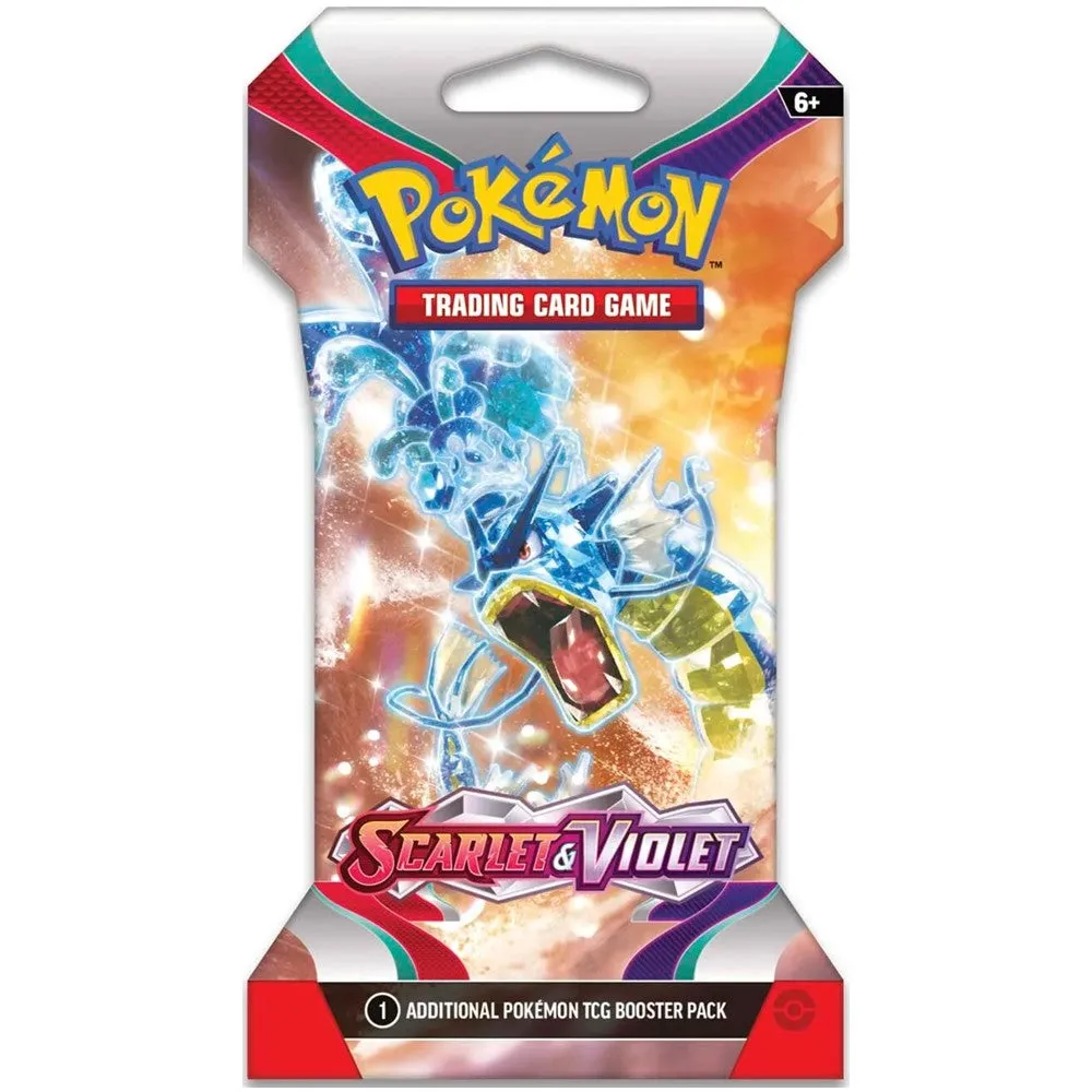 Pokemon: Scarlet & Violet | 100 Sleeved Boosters
