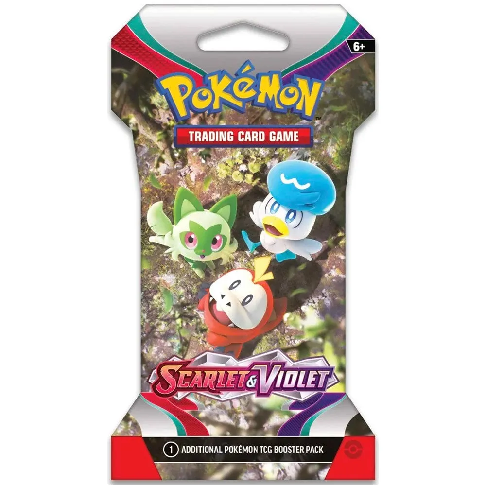 Pokemon: Scarlet & Violet | 100 Sleeved Boosters