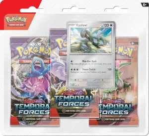 POKEMON SV5 TEMPORAL FORCES 3PK BLISTER