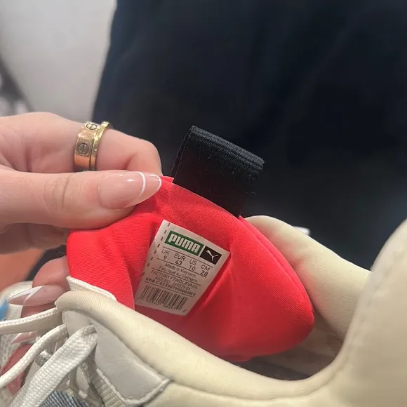 Puma Men’s RS-X Reinvention‎ Whisper White Red Blast Trainers