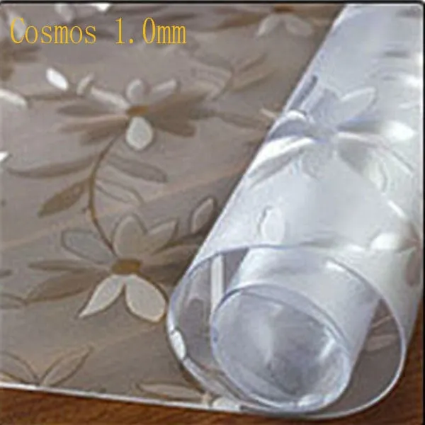 PVC Transparent Waterproof Table Carpet
